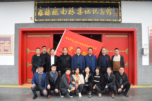 市龍江集團開展“不忘初心、牢記使命”主題黨日活動