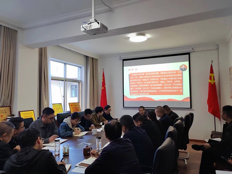 【“三抓三促”行動(dòng)進(jìn)行時(shí)】市龍江城鄉(xiāng)集團(tuán)開展“隴南要發(fā)展，我該謀什么”——圍繞“加快集團(tuán)公司高質(zhì)量發(fā)展，我該謀什么”專題研討